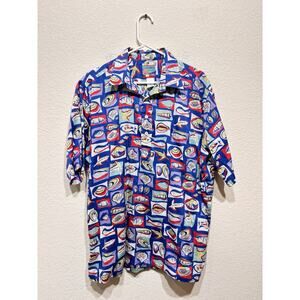 Joe Kealoha Hawaiian Shirt Colorful Large Pullover